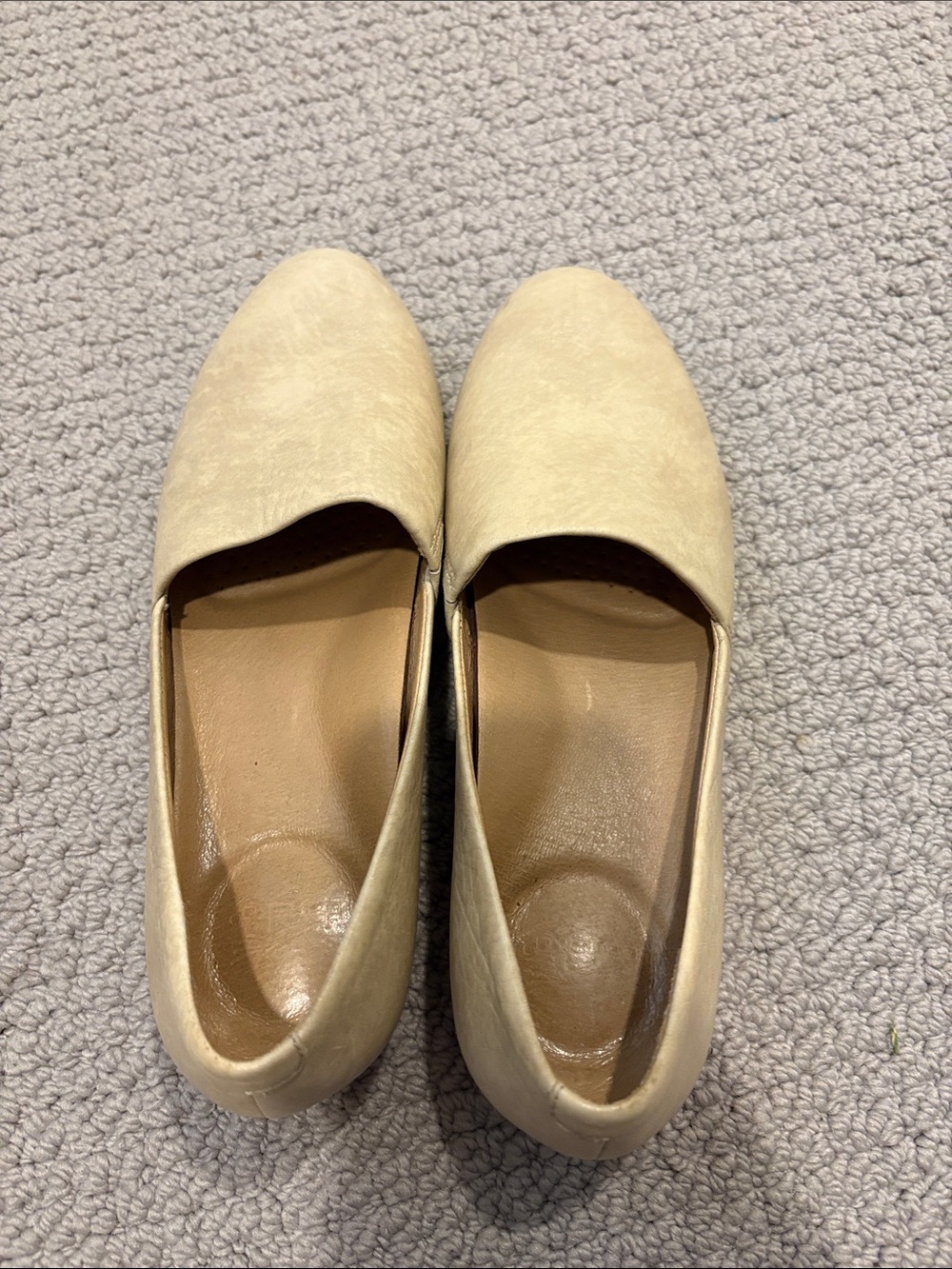Dansko Women's Cream Slip-On Loafers